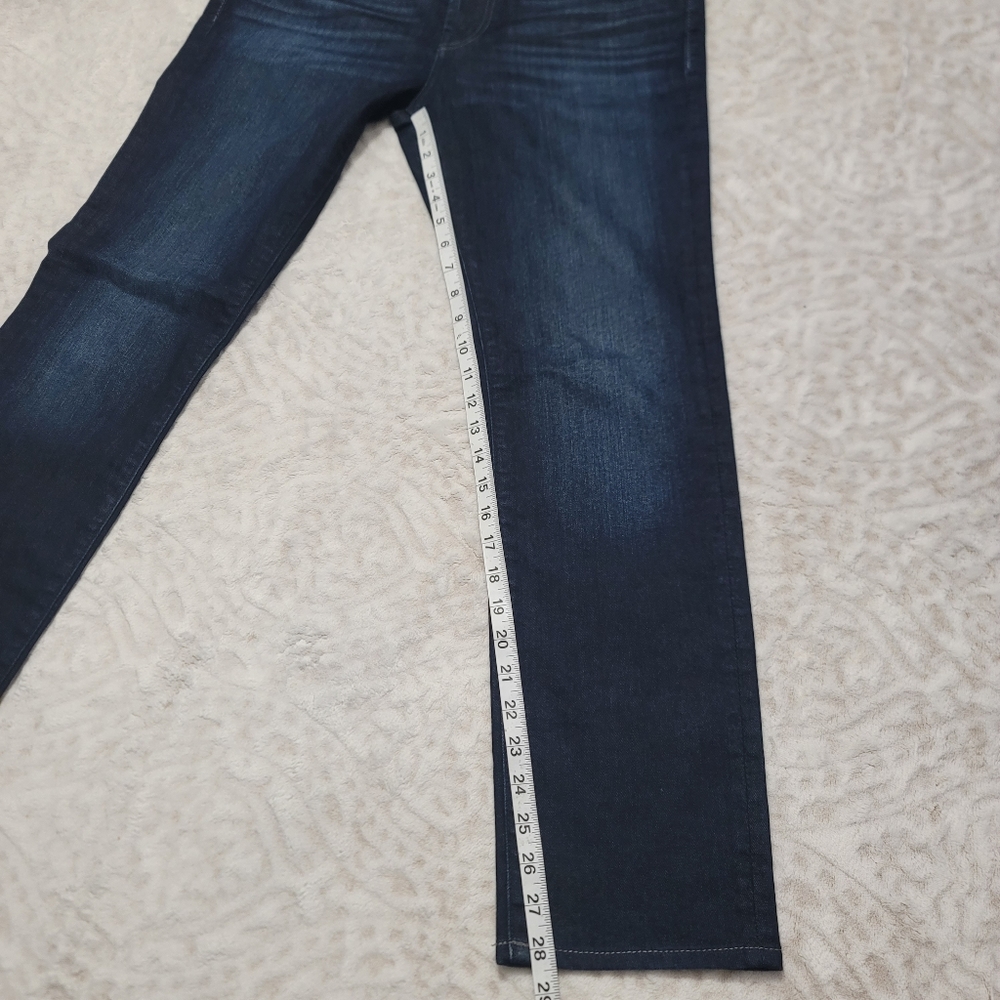 7 Seven For All Mankind Adrien Jeans Size 30 Men's Dark Wash - Picture 9 of 14